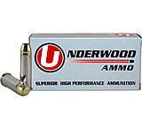 Image of Underwood Ammo .38 Special +P 125 Grain Full Metal Jacket Nickel Plated Brass Cased Pistol Ammunition