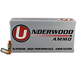 Underwood Ammo .40 S&amp;W 180 Grain Full Metal Jacket Nickel Plated Brass Cased Pistol Ammunition