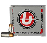Image of Underwood Ammo .400 Cor-Bon 135 Grain Jacketed Hollow Point Nickel Plated Brass Cased Pistol Ammunition