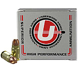 Underwood Ammo .400 Cor-Bon 140 Grain Solid Monolithic Brass Cased Pistol Ammunition