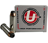 Underwood Ammo .44 Remington Magnum 200 Grain Jacketed Hollow Point Nickel Plated Brass Cased Pistol Ammo, 20 Rounds, 329