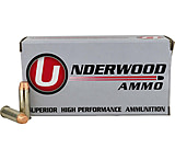 Underwood Ammo .44 Remington Magnum 245 Grain Full Metal Jacket Nickel Plated Brass Cased Pistol Ammo, 50 Rounds, 326