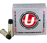 Image of Underwood Ammo .44 Remington Magnum 305 Grain Coated Hard Cast Nickel Plated Brass Cased Pistol Ammunition