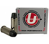 Underwood Ammo .44 Special 190 Grain Coated Soft Cast Semi-Wadcutter Hollow Point Nickel Plated Brass Cased Pistol Ammo, 20 Rounds, 742