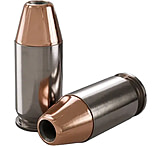 Underwood Ammo .45 ACP +P 230 Grain Jacketed Hollow Point Nickel Plated Brass Cased Pistol Ammunition