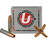 Underwood Ammo .45 Colt 220 Grain Solid Monolithic Hollow Point Nickel Plated Brass Cased Pistol Ammunition