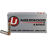 Underwood Ammo .45 Colt 250 Grain Full Metal Jacket Nickel Plated Brass Cased Pistol Ammunition