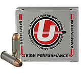Underwood Ammo .45 Colt +P 300 Grain Jacketed Hollow Point Nickel Plated Brass Cased Pistol Ammunition