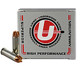 Image of Underwood Ammo .454 Casull 250 Grain Solid Monolithic Nickel Plated Brass Cased Pistol Ammunition