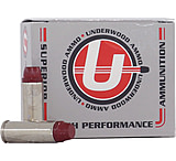 Underwood Ammo .45 Colt 255 Grain Coated Hard Cast Nickel Plated Brass Cased Pistol Ammunition