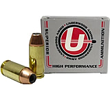 Image of Underwood Ammo .460 Rowland 185 Grain Jacketed Hollow Point Nickel Plated Brass Cased Pistol Ammunition