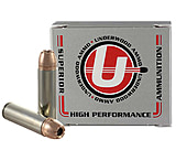 Underwood Ammo .500 Auto Max 350 Grain Jacketed Hollow Point Nickel Plated Brass Cased Rifle Ammunition