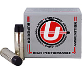 Underwood Ammo .500 S&amp;W Magnum 440 Grain Coated Hard Cast Nickel Plated Brass Cased Pistol Ammunition