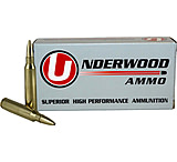 Underwood Ammo 7.62x39mm 123 Grain Solid Monolithic Hollow Point Nickel Plated Brass Cased Rifle Ammunition