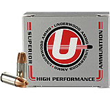 Underwood Ammo 9mm Luger 115 Grain Solid Monolithic Nickel Plated Brass Cased Pistol Ammo, 20 Rounds, 155