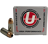 Underwood Ammo 9mm Luger +P 115 Grain Jacketed Hollow Point Nickel Plated Brass Cased Pistol Ammunition
