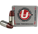 Underwood Ammo 9mm Luger +P 147 Grain Coated Hard Cast Nickel Plated Brass Cased Pistol Ammunition