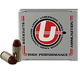 Underwood Ammo 9x18mm Makarov 115 Grain Coated Hard Cast Nickel Plated Brass Cased Pistol Ammo, 20 Rounds, 721