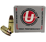 Underwood Ammo 9x25mm Dillon 124 Grain XTP Jacketed Hollow Point Brass Cased Pistol Ammo, 20 Rounds, 210