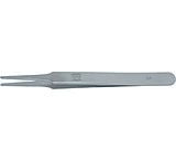 Image of Uni-Fit Tweezers, Flat, Round Point, Uni-Fit 2A-SA Tweezer 4.75IN Flat Rounded