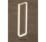 Image of UNICO Glass Rectangular Spectrophotometer Cuvette, 1 mm pathlength, 0.35 ml capacity, Vis Only, each
