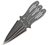 Image of United Cutlery 3pc Stone Washed Triple Threat Throwing Knives,8.375in