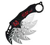 Image of United Cutlery 7in Black Legion Double Dragon Assisted Open Karambit Knife