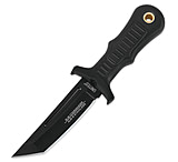 Image of United Cutlery Sub Commander Black Fixed Blade Mini Boot Knife, 2.5in