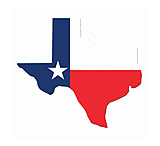 Image of United States Tactical Sticker - Texas Flag State