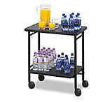 Image of United Stationers Cart Beverage Folding Bk SAF8965BL
