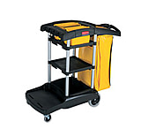 Image of United Stationers Cart Cleaning High Cap Bk RCP9T7200BK