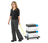 Image of United Stationers Dolly Stowaway Bk SAF4045BL