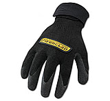 Image of United Stationers Gloves Perf Cotton Dip Bk IRNIDPC04L