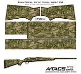 Image of US Night Vision A-TACS 20x30in Pre-Cut Universal Rifle Skin Vinyl Wrap