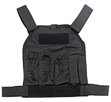 Image of US Palm AR-15 Defender Soft Armor Plate Carrier With One Level IIIA Soft Armor Panel X-Large 11x13.5 Inch Panel Black USP00400345