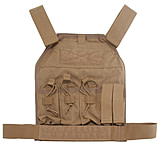 Image of US Palm AR-15 Defender Soft Armor Plate Carrier With One Level IIIA Soft Armor Panel X-Large 11x13.5 Inch Panel Coyote Tan USP00400346