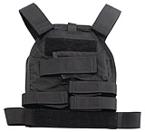 Image of US Palm Handgun Defender Soft Armor Plate Carrier With Two Level IIIA Soft Armor Panels X-Large 11 X 13.5 Inch Panel Maximum Waist 60 Inches Right Hand Black USP00400626