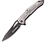 Image of USMC Tanto Spring Assisted Knives w/Stampled Pocket Clip