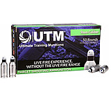 Utm 9mm Target Ammunition 50rd 20bx/cs Training Rounds