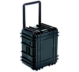 Image of UW Kinetics 1422 Transit Case Dry Box with Wheels, Black