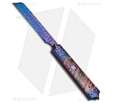 Image of Vallotton Custom Knives Full Guillotine Razor 4.00in Automatic Folding Knife