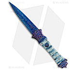 Image of Vallotton Custom Knives Mace 4.00in Automatic Folding Knife