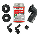 Image of Valterra Abs Tank Fill Kit - 90 deg Barbed Fill With Cement