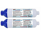 Image of Valterra Aquafresh Replacement Exterior RV Water Filter with Hose Connections