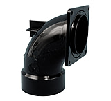 Image of Valterra T1035-1 Flanged Valve Fitting 90 deg Ell 3in Hub x 3in Rotating Flange