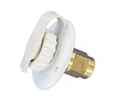 Image of Valterra Flush-Mount Water Inlet - Fpt, 2-3/4in Flange