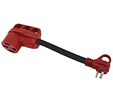 Image of Valterra Mighty Cord 12in Adapter Cord w/ Handle - 15Am To 50Af
