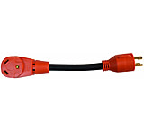 Image of Valterra A10-G30430VP Mighty Cord 12in Generator Adapter Cord 4 Prong 30Am To 30Af