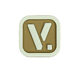 Image of Vanquest Gear Vanquest V Logo Glow In The Dark Patch