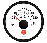Image of VDO Viewline Ivory 250F/120C Water Temperature Gauge 12/24V
